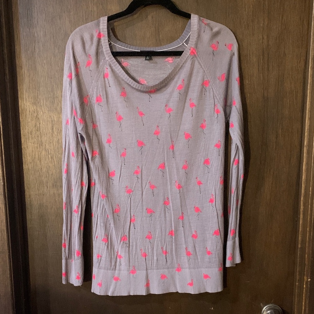 Torrid Pink Flamingo Long Sleeve Top